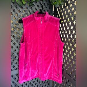 Quacker Factory Women's Pink Vest